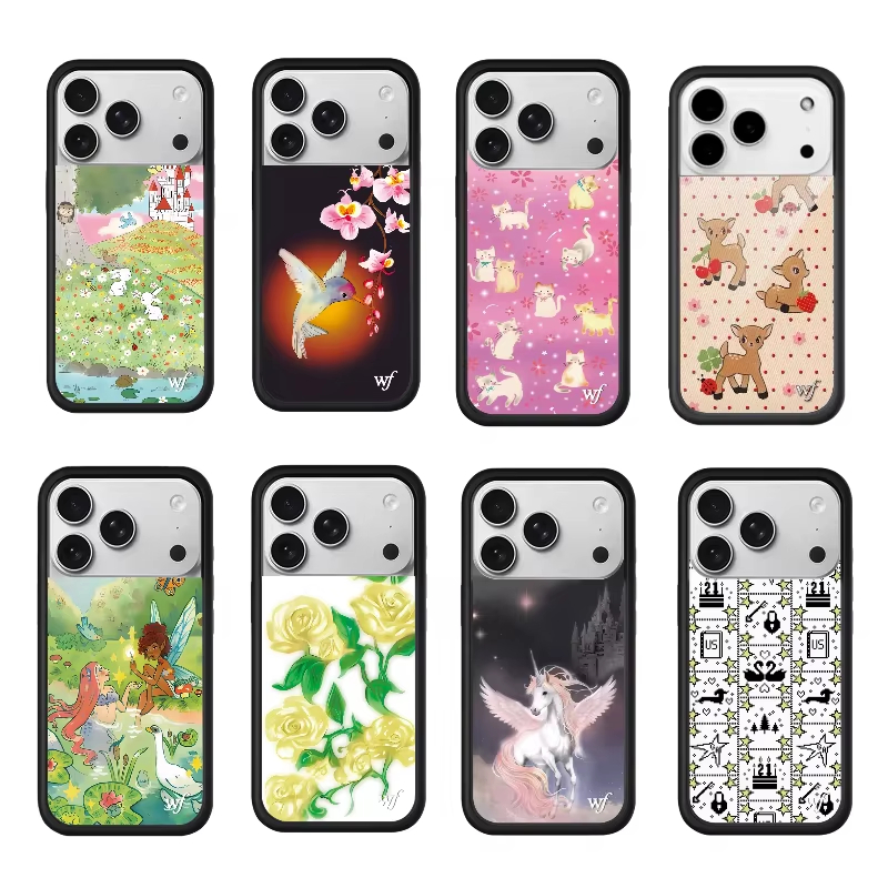 Phone Cases Wildflower - Wildflower INS fawn Duck Castle Angel
