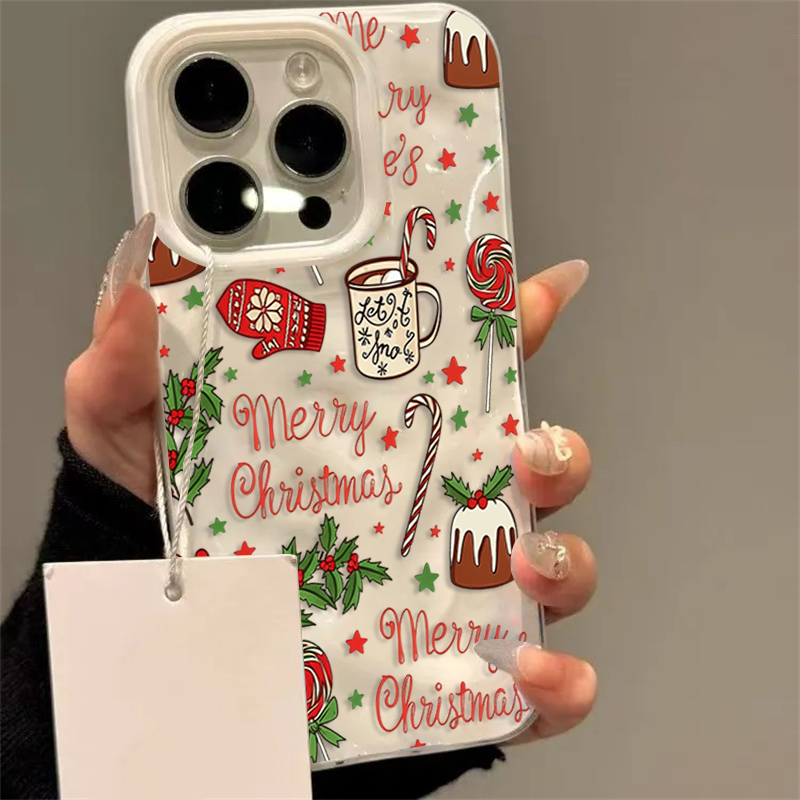 Phone Cases Store - Cute Festive Christmas Pattern Phone Case