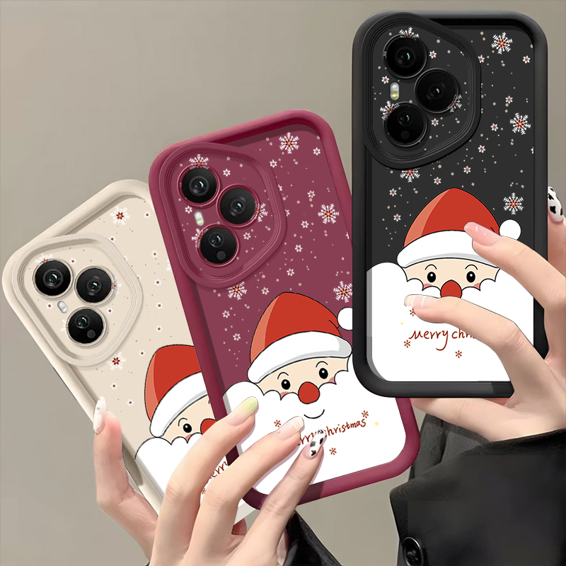 Cartoon Santa Claus TPU Phone  - Phone Cases Honor ulasan dan harga