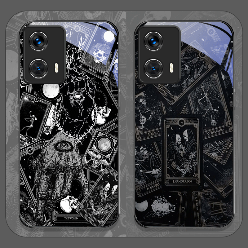 Vintage Gothic Tarot Cards Pri - Phone Cases Motorola ulasan dan harga