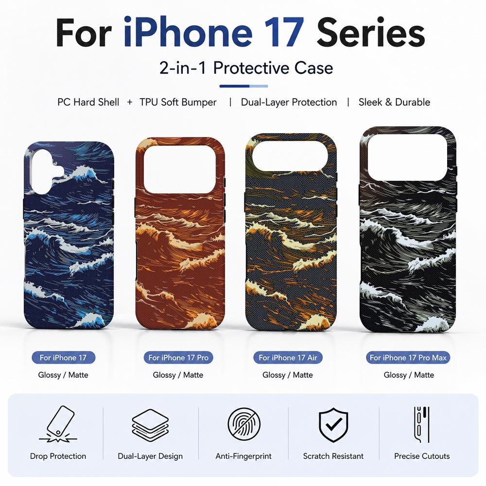 Luxury Carbon Fiber Sea Wave T - Phone Cases Magsafe ulasan dan harga