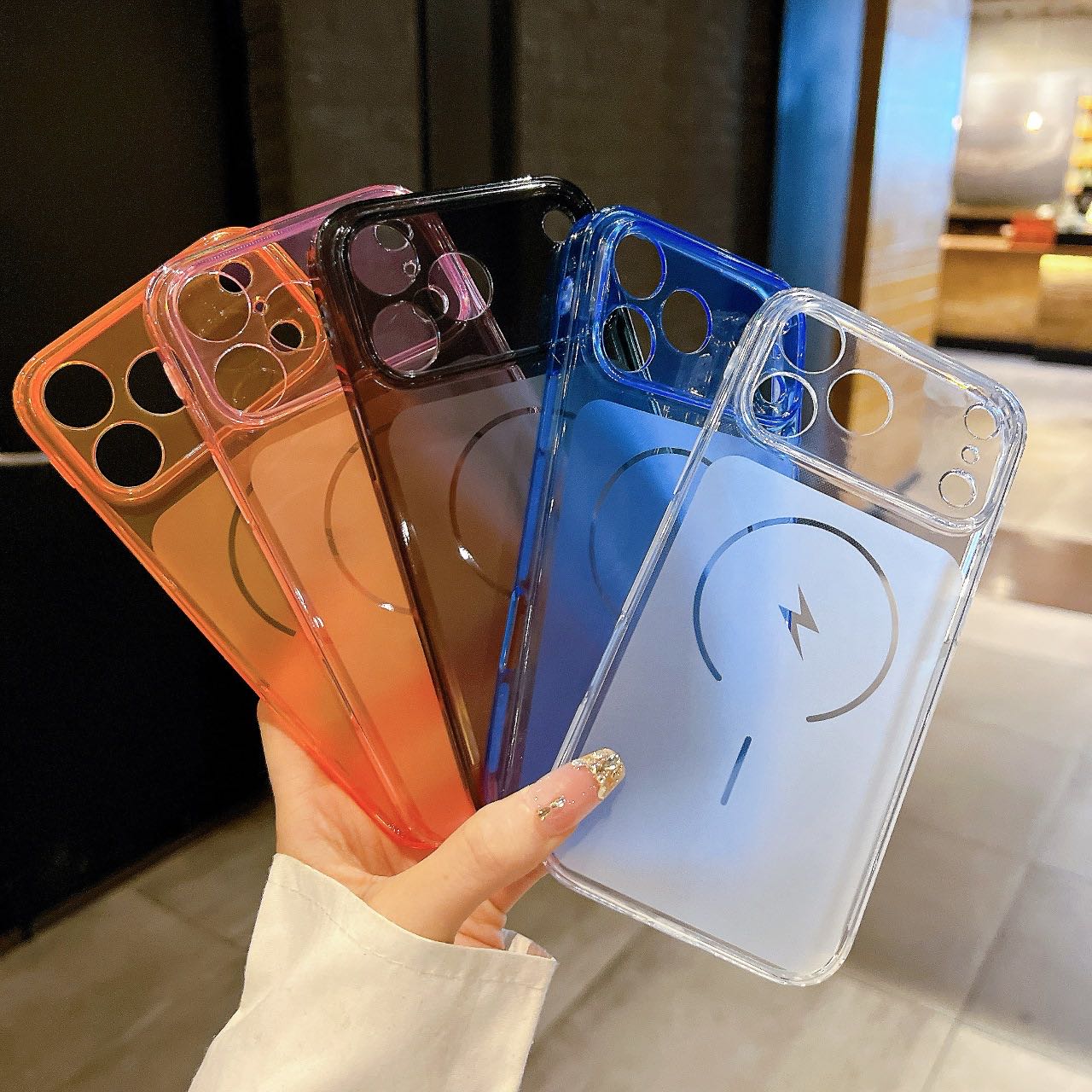 Shockproof Lightning Clear Pho - Phone Cases Loopy ulasan dan harga