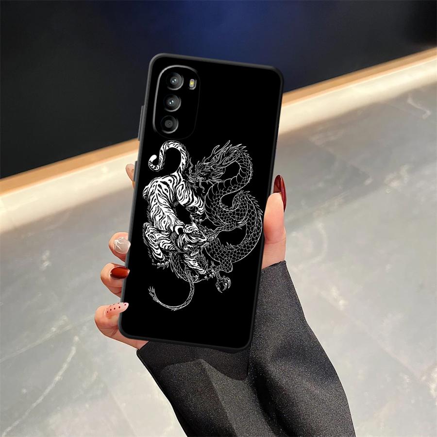 Dragon Tiger Sketch Case for M - Phone Cases Motorola ulasan dan harga