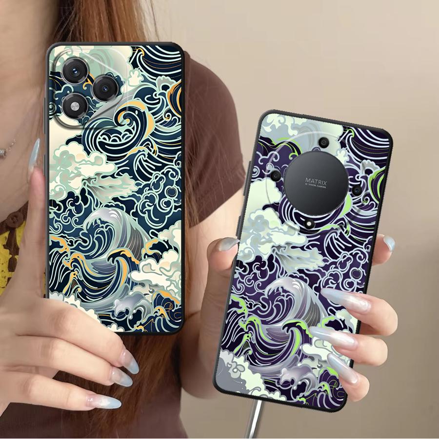 Wave Art Funda Phone Cover Cas - Phone Cases Honor ulasan dan harga