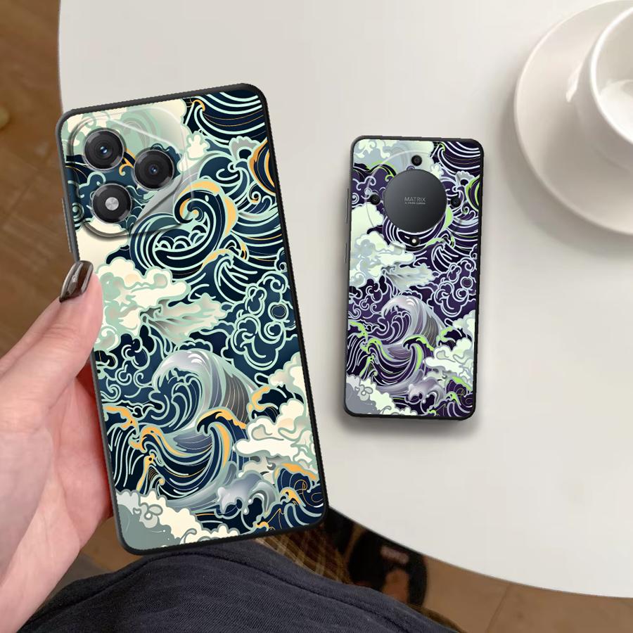 Wave Art Funda Phone Cover Cas - Phone Cases Honor ulasan dan harga