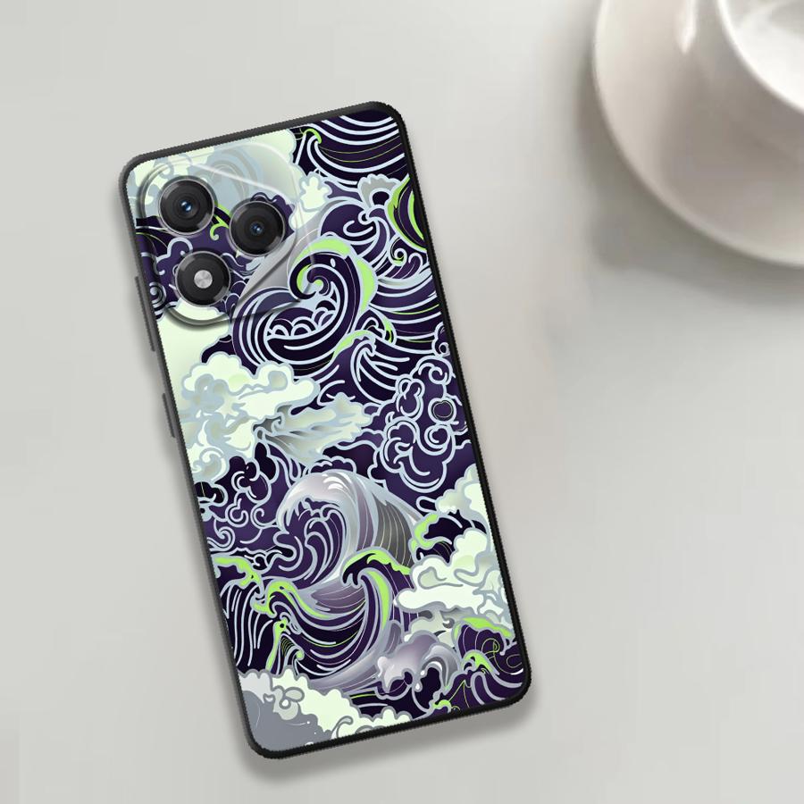 Wave Art Funda Phone Cover Cas - Phone Cases Honor ulasan dan harga