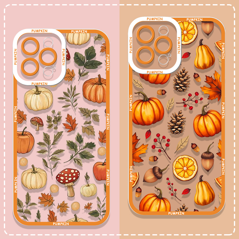 Retro Autumn Maple Leaf Pumpki - Phone Cases Motorola ulasan dan harga