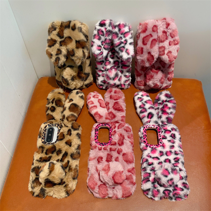 Luxury 3D Leopard Print Rabbit - Phone Cases Leopard Print ulasan dan harga