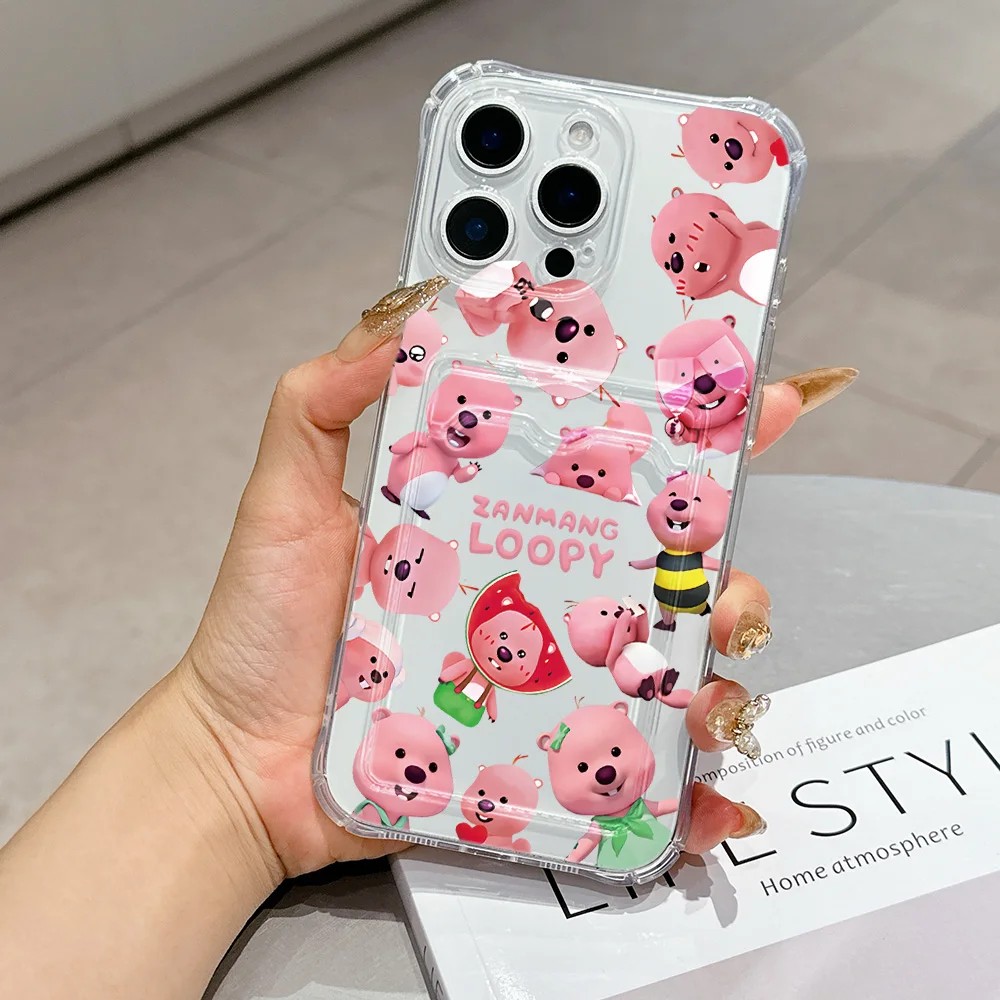 Cute Cartoon L-Loopys Card Hol - Phone Cases Loopy ulasan dan harga