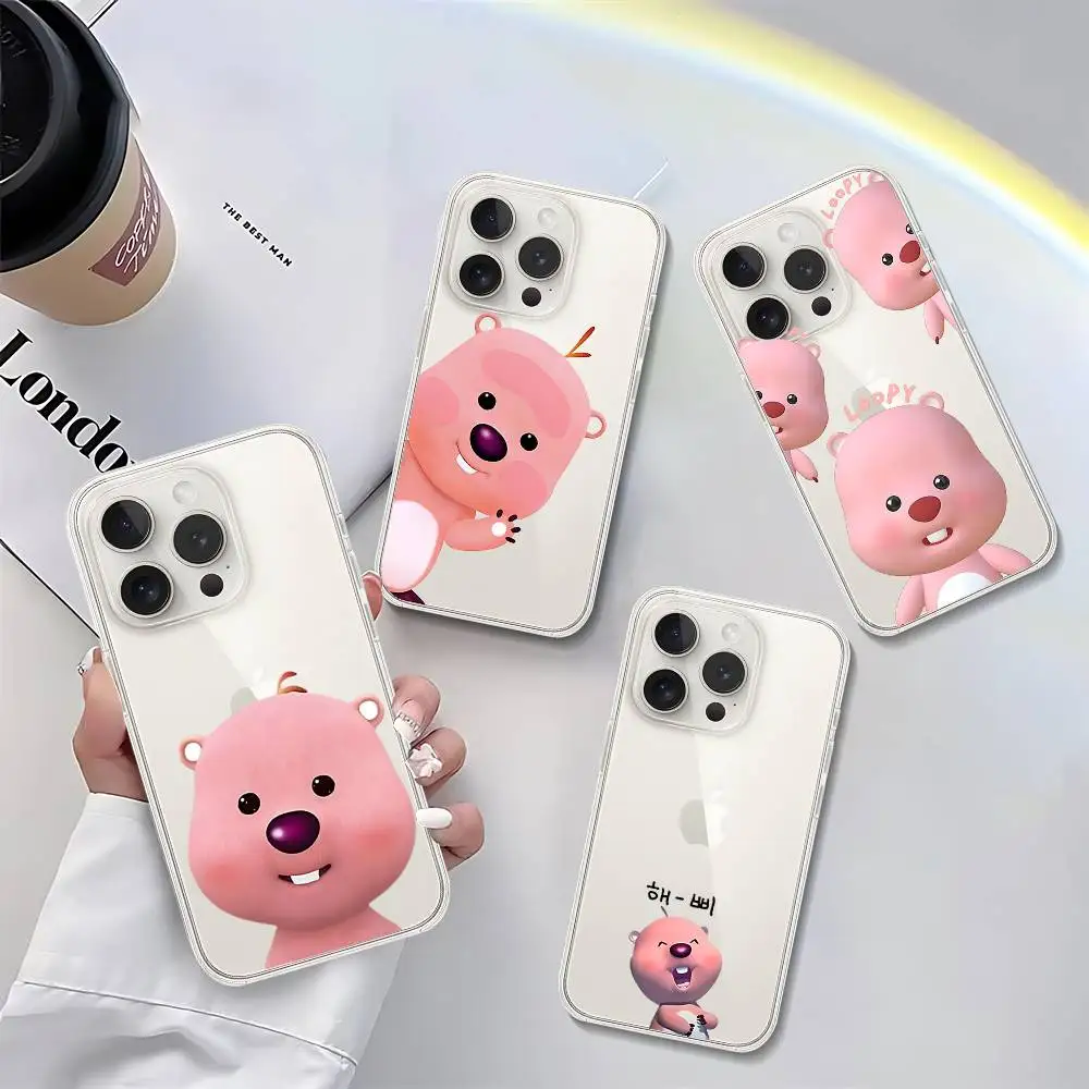 Korea-P-Pororo Cute L-Loopy Ph - Phone Cases Loopy ulasan dan harga