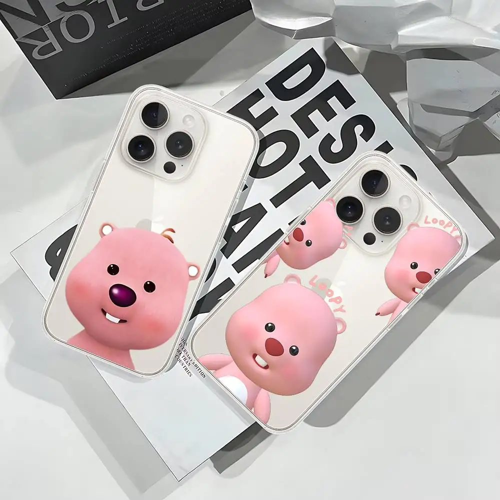Korea-P-Pororo Cute L-Loopy Ph - Phone Cases Loopy ulasan dan harga