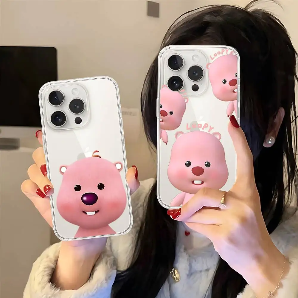 Korea-P-Pororo Cute L-Loopy Ph - Phone Cases Loopy ulasan dan harga