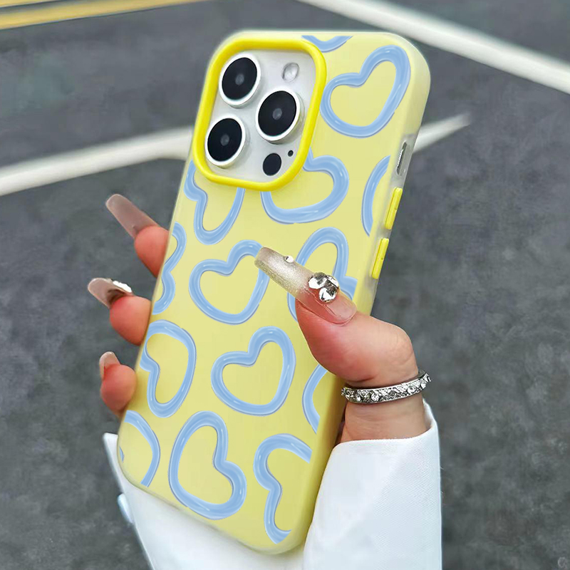 Cute Oil Painting Love Heart P - Phone Cases Store ulasan dan harga