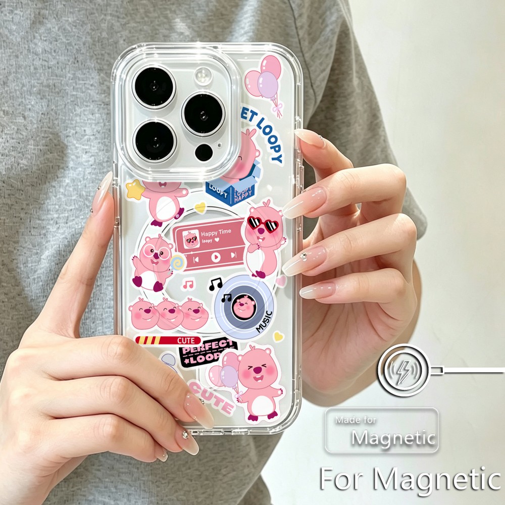 Magnetic Phone Case for iPhone - Phone Cases Loopy ulasan dan harga