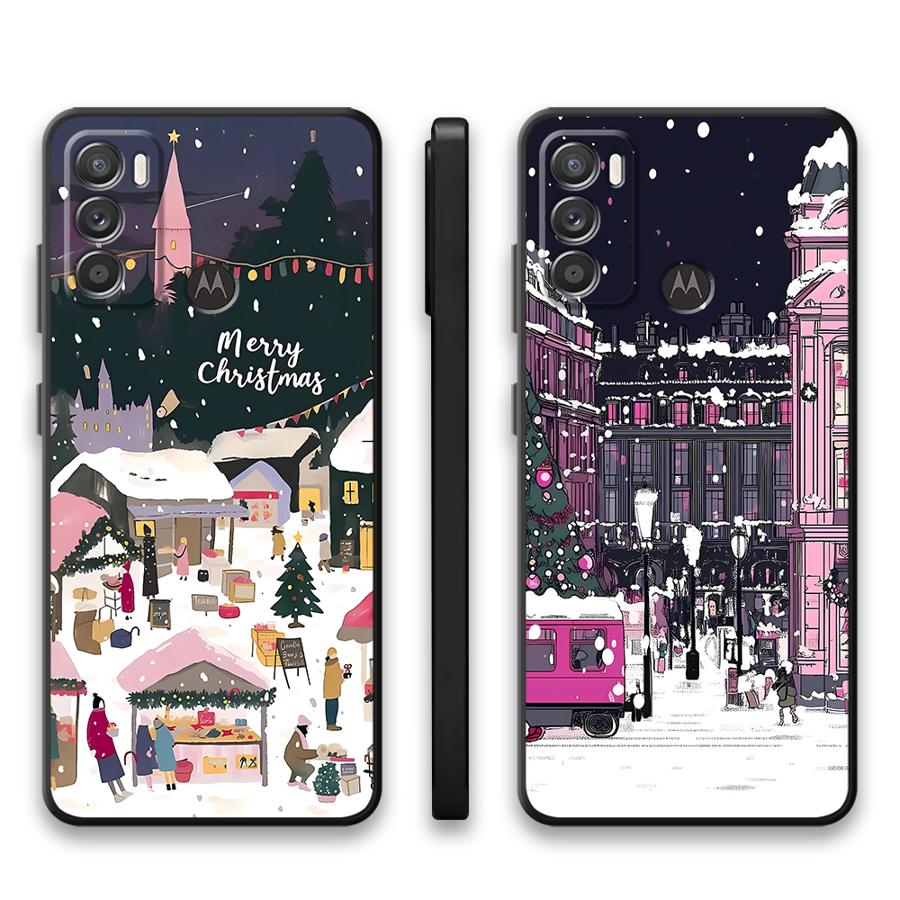 Christmas Town Case for Motoro - Phone Cases Motorola ulasan dan harga