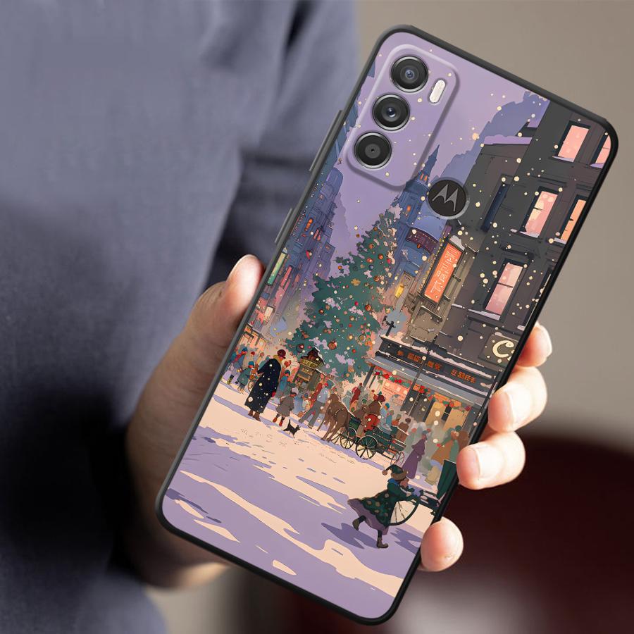 Christmas Town Case for Motoro - Phone Cases Motorola ulasan dan harga