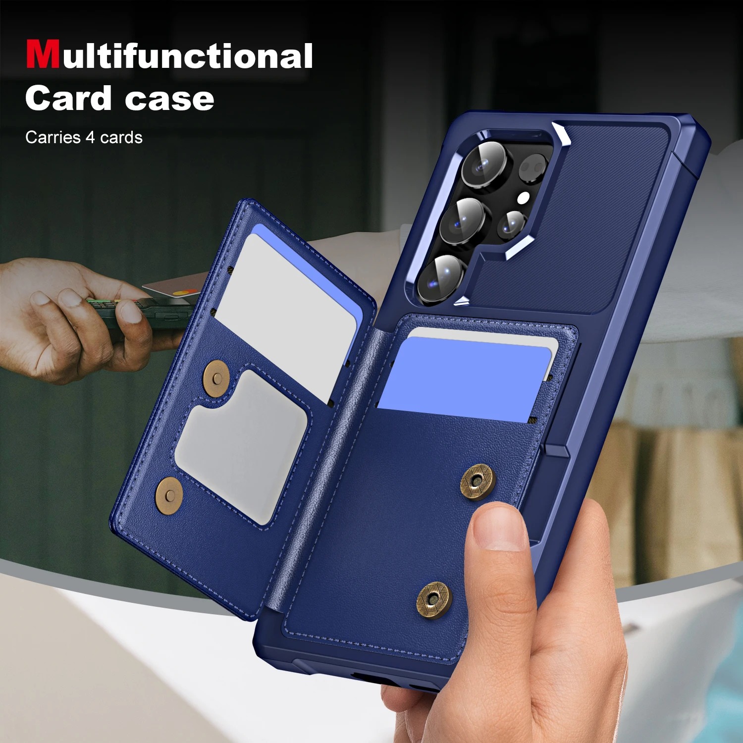 For Samsung Galaxy S26 Ultra S - Leather Folio Wallet Case ulasan dan harga