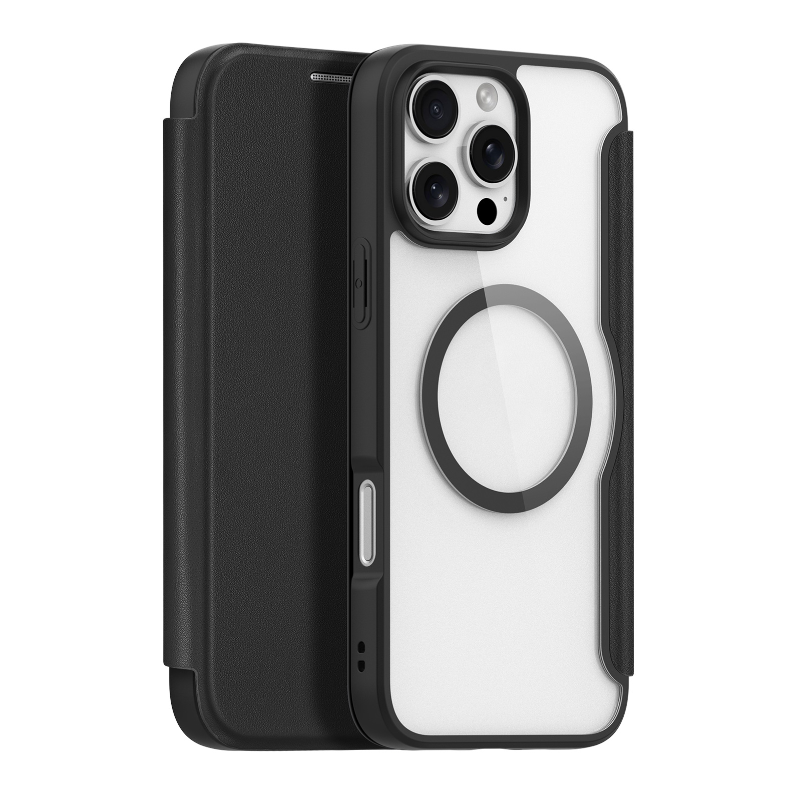 DUX DUCIS Folio Case for iPhon - Leather Folio Wallet Case ulasan dan harga