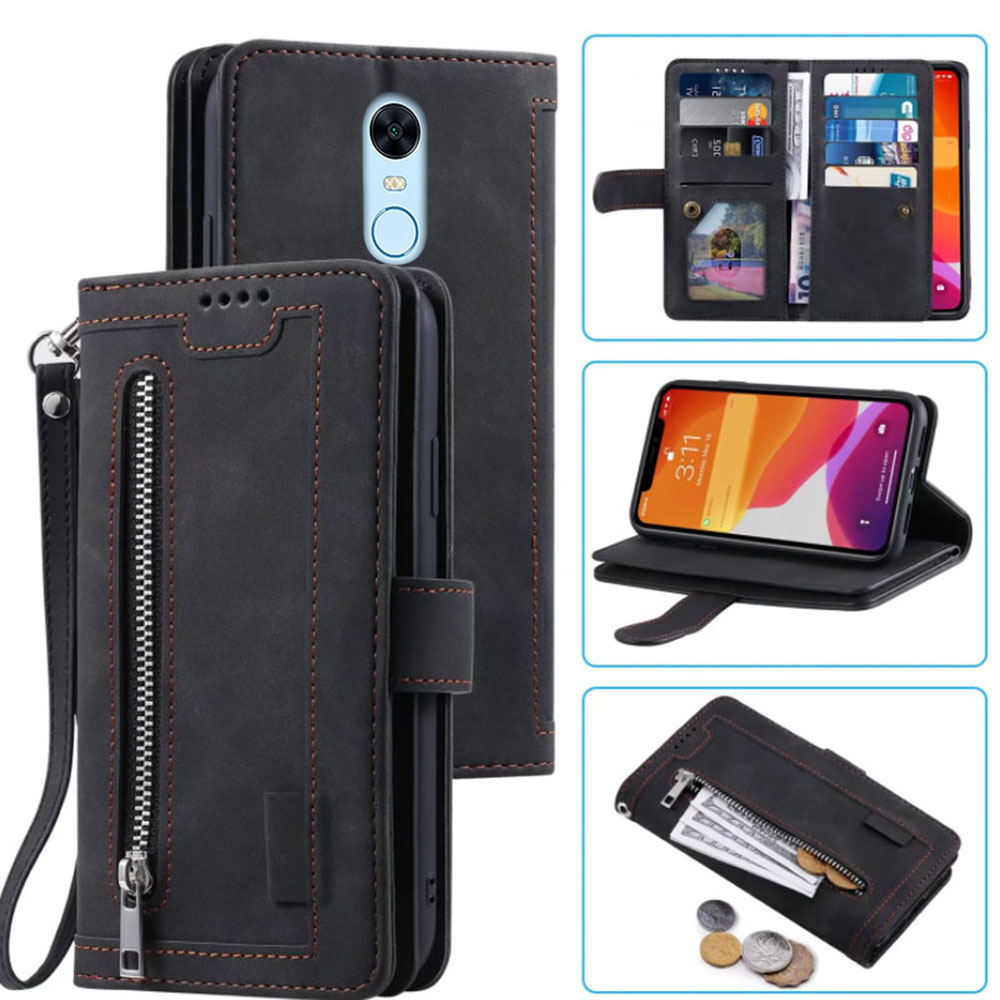 9 Cards Wallet Case for Redmi  - Leather Folio Wallet Case ulasan dan harga