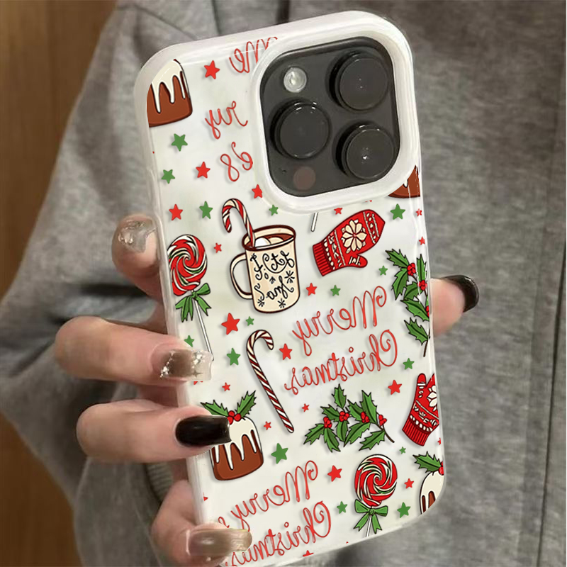 Cute Festive Christmas Pattern - Phone Cases Store ulasan dan harga
