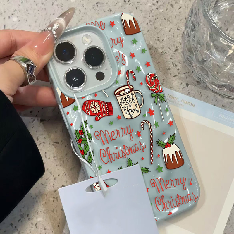 Cute Festive Christmas Pattern - Phone Cases Store ulasan dan harga