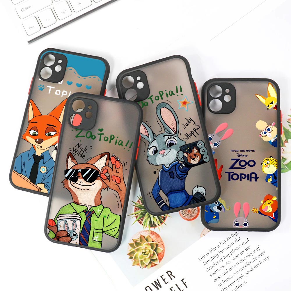 Disney Nick Judy Matte Translu - Phone Cases Store ulasan dan harga